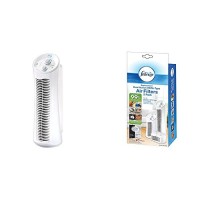 Febreze FHT190W HEPA-Type Tower Air Purifier with FRF102B Replacement Dual Action Filter  2-Pack - B07CHG16BW
